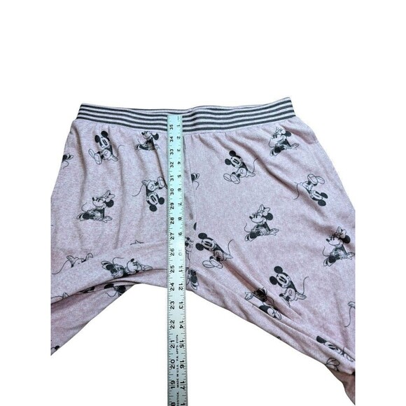 Disney Womens Size Medium Pink Pajama Set Mickey Minnie Mouse Costco - Soft- PJs - Picture 10 of 10